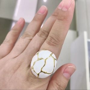 These beautiful rings are available in size 9.